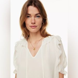 Aritzia Wilfred Amyris Blouse Size M, Espace